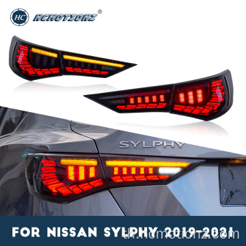 2019-2022 Nissan Sylphy Auto LED LED ด้านหลัง